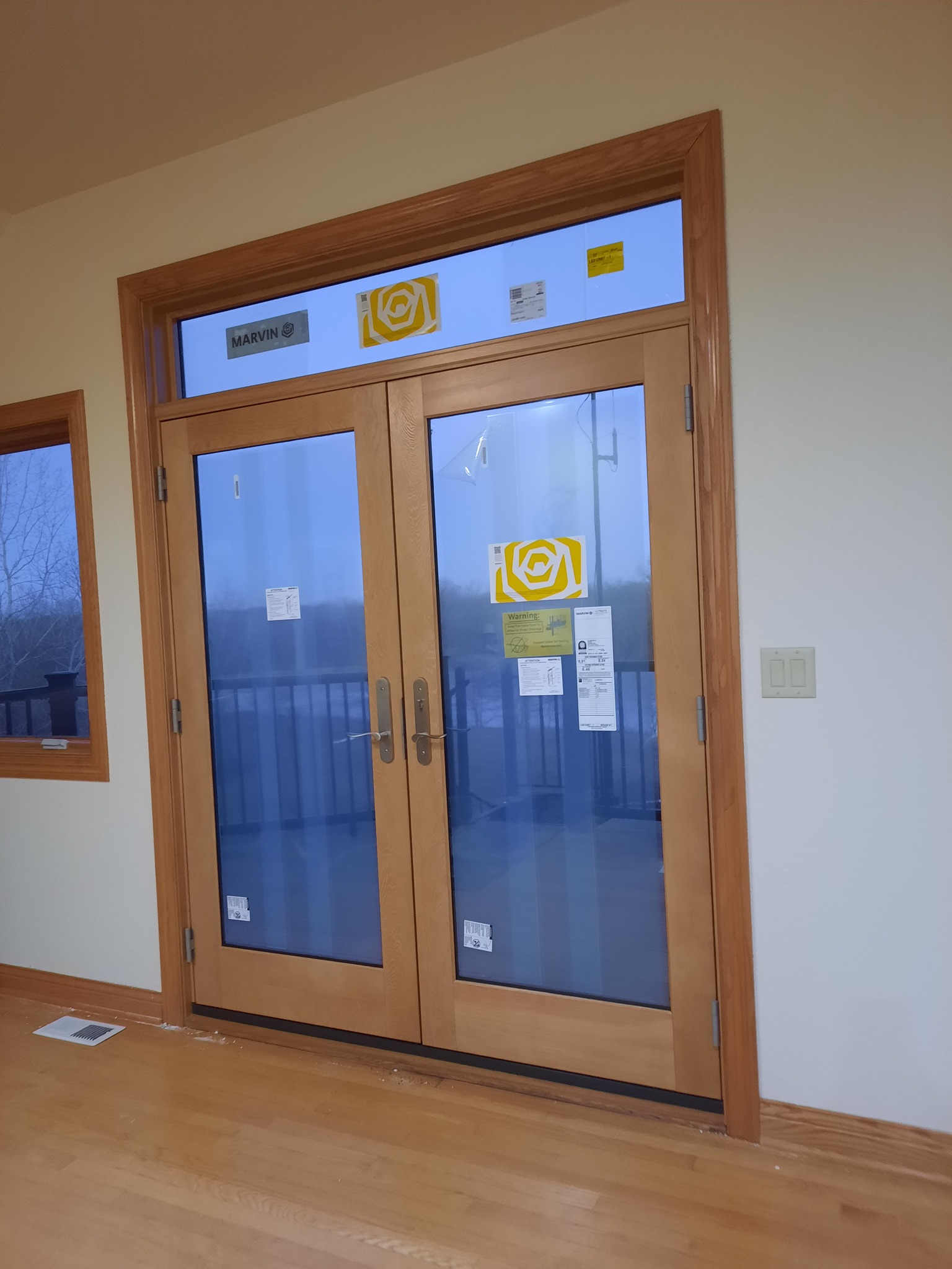 New door installation