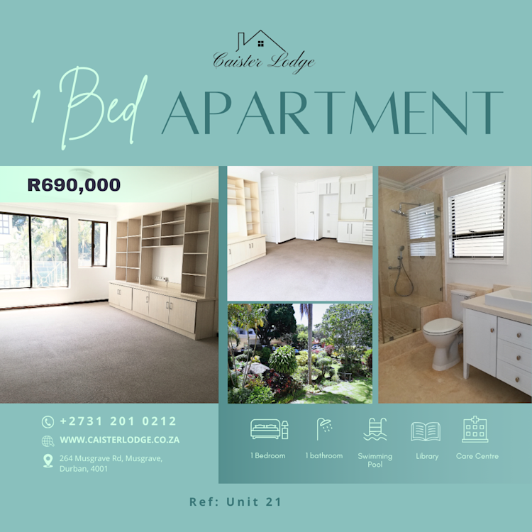 1 Bedroom Unit - (Unit 21)