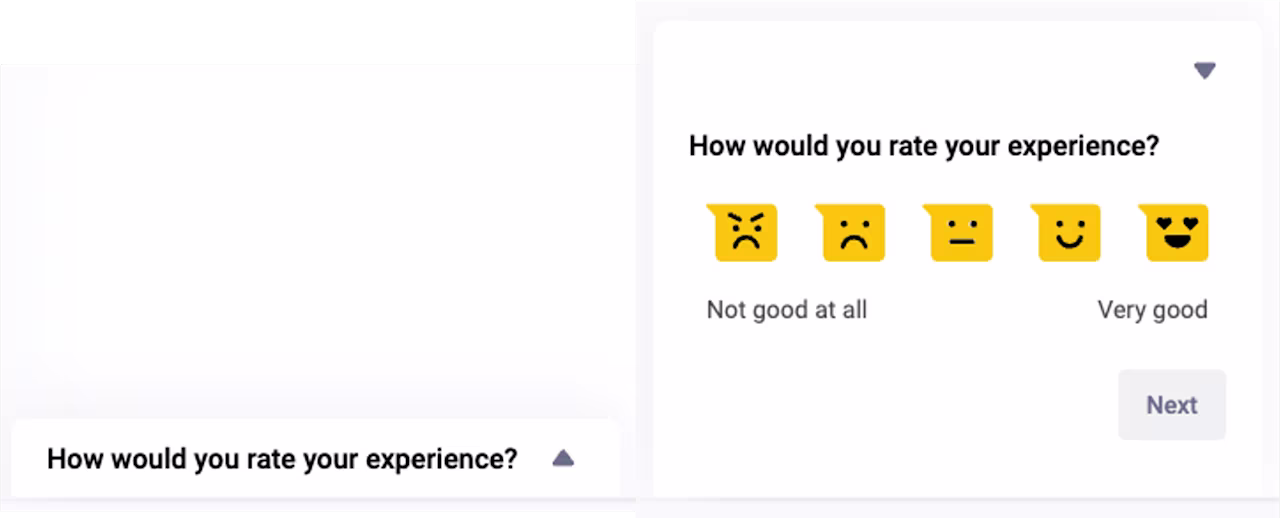 [Visual] feedback survey