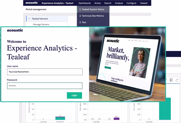 [visual]  Acoustic Experience Analytics aka Tealeaf aka Tealeaf by Acoustic—are you confused yet?
