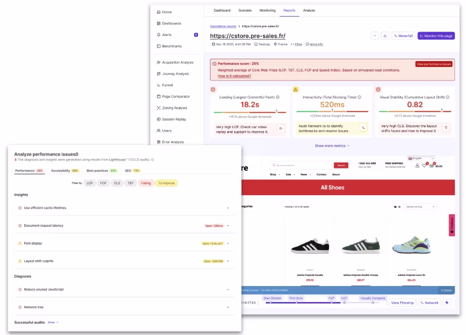 [Visual] Performance Audit Reports bring your Lighthouse scores and recommended fixes into one view