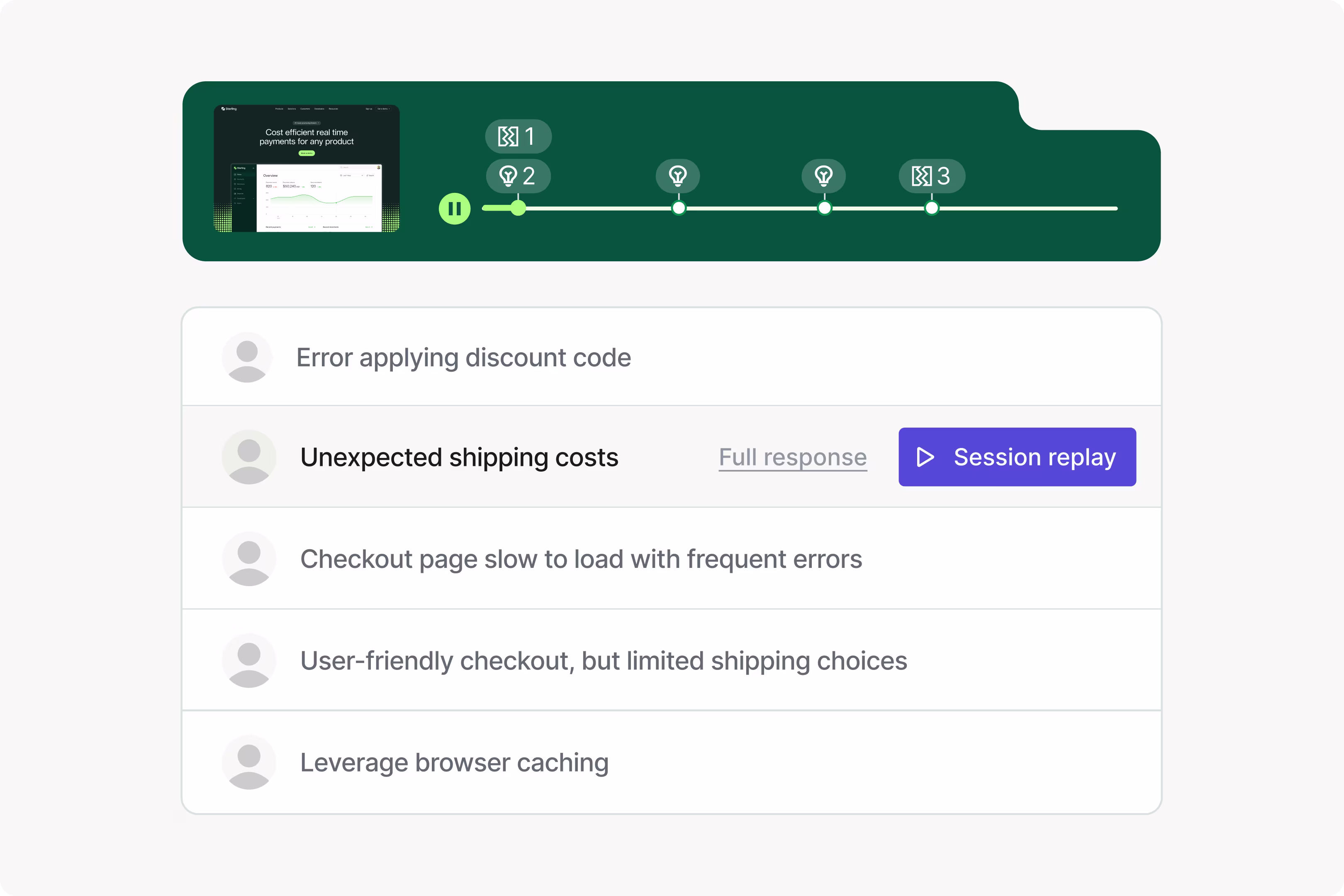 [visual] Contentsquare analyzes every user’s behavior and feedback in one place