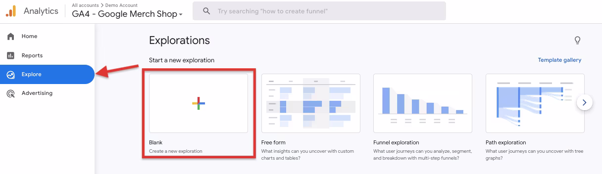 how-to-create-new-exploration-ga4