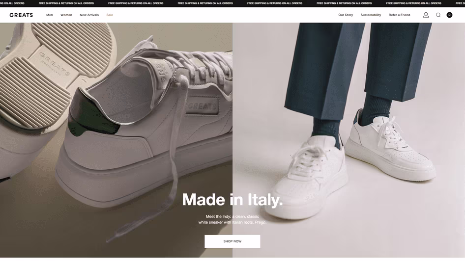 [Visual] Greats-best-shopify-stores