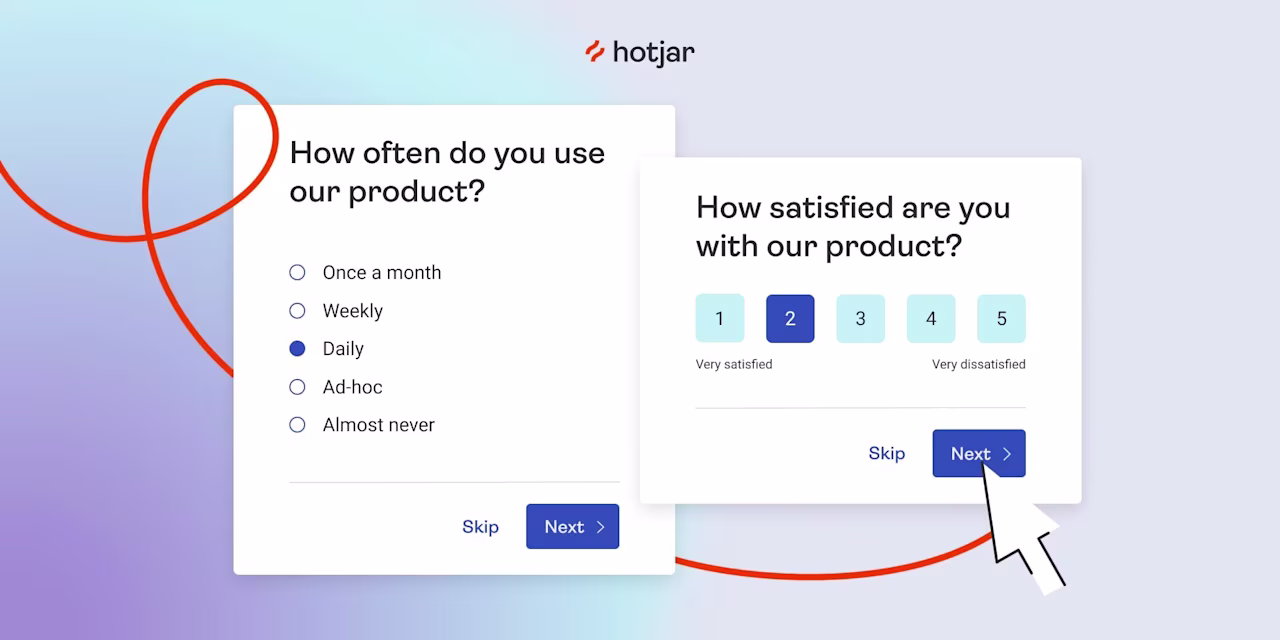 [visual]  Choose Hotjar over Mixpanel to get product feedback