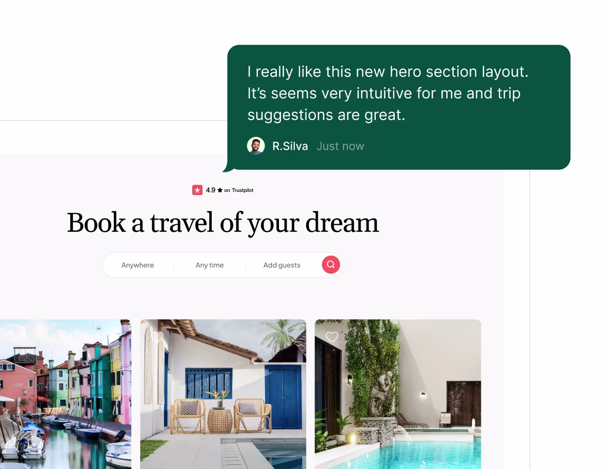 Visual -> Surveys to avoid churn