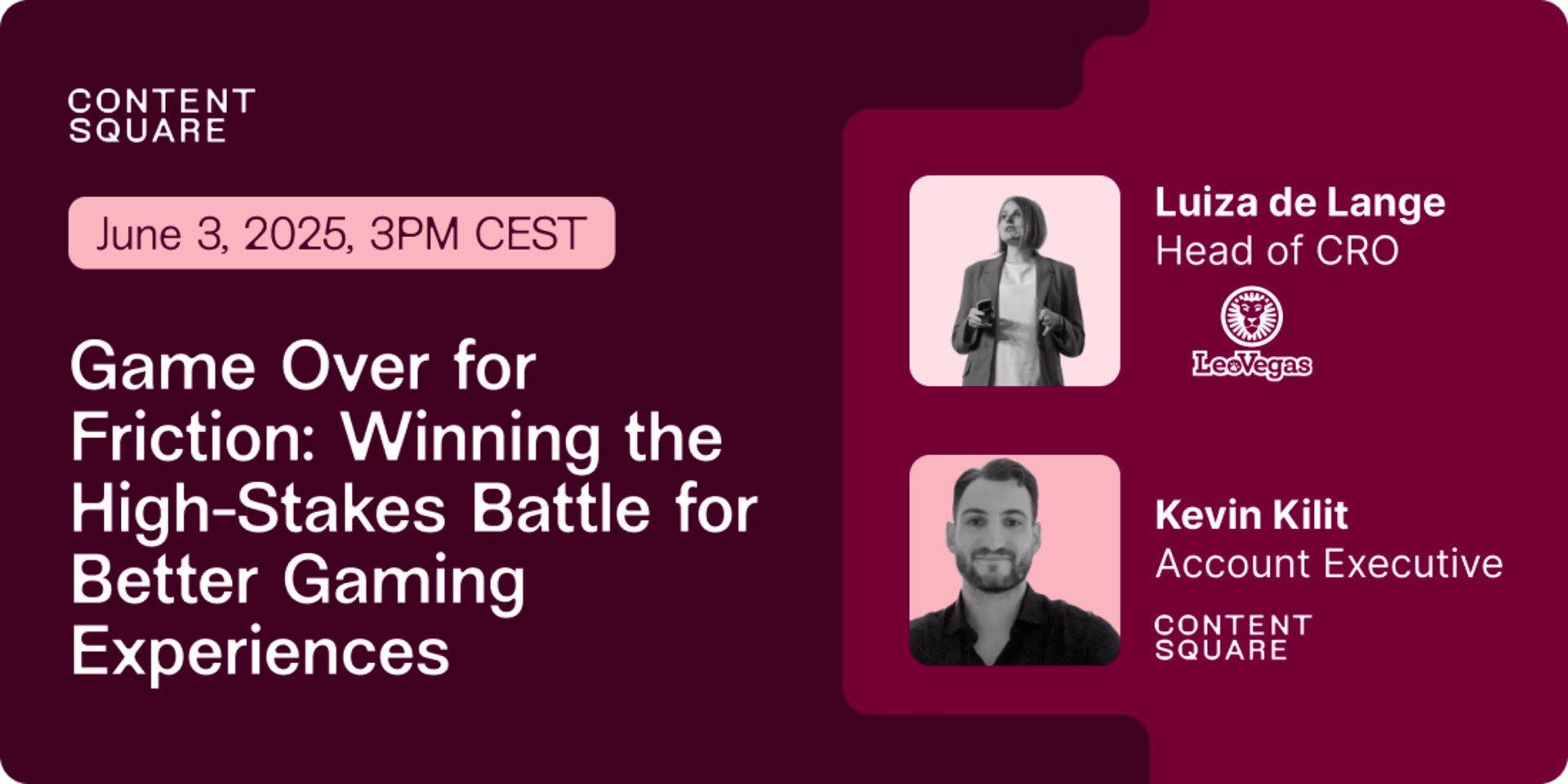 Gaming Webinar 2025 Header