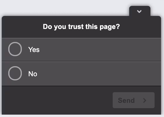 Survey visual