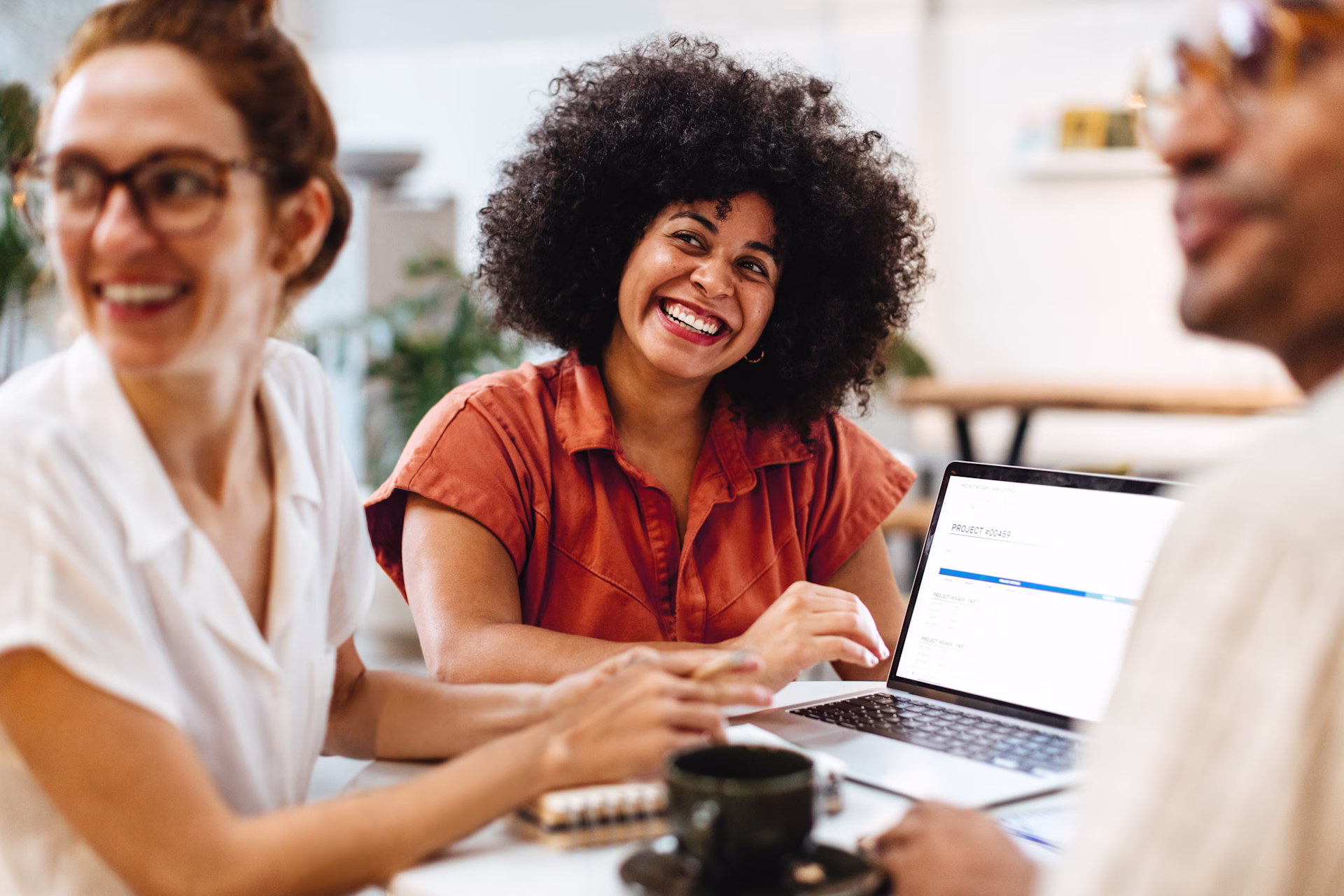 [Visual] People at computers stock