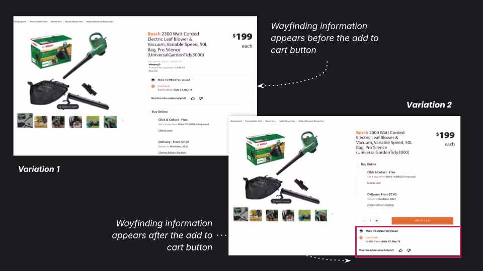 [Asset] Customer story - Mitre10 wayfinding