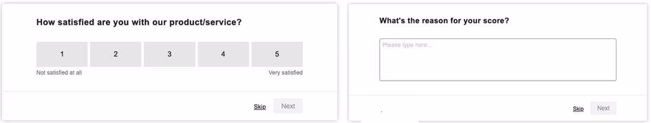 [Visual] CSAT survey