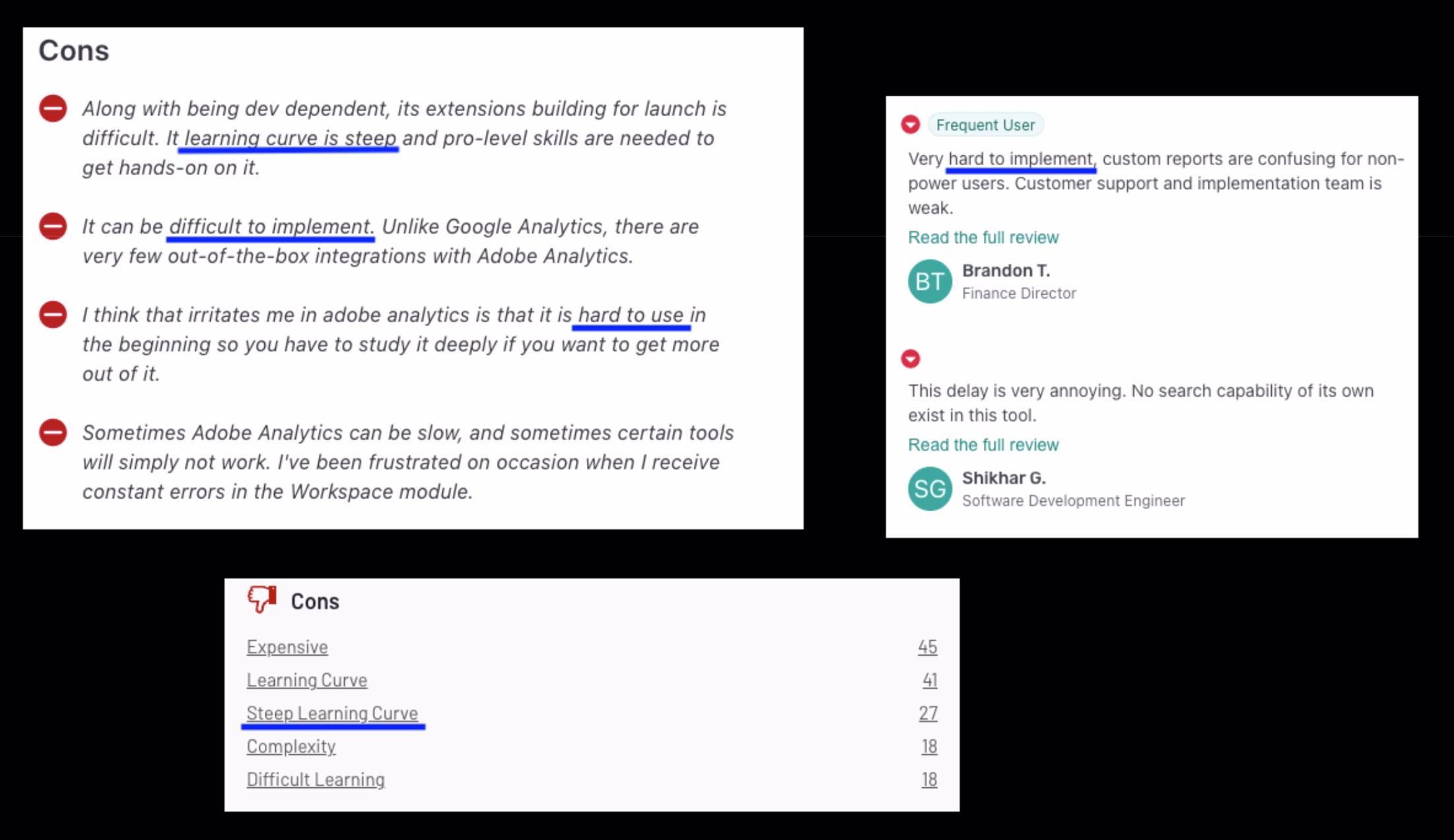 [Screenshots] Adobe Analytics reviews