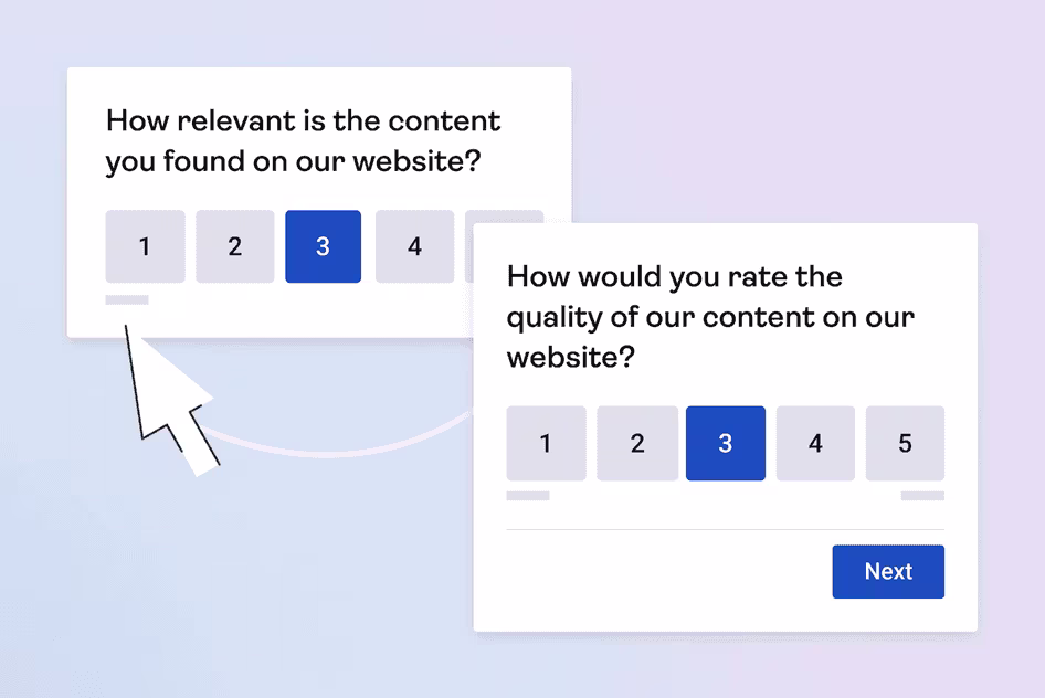 [Visual] Open vs Close ended questions example