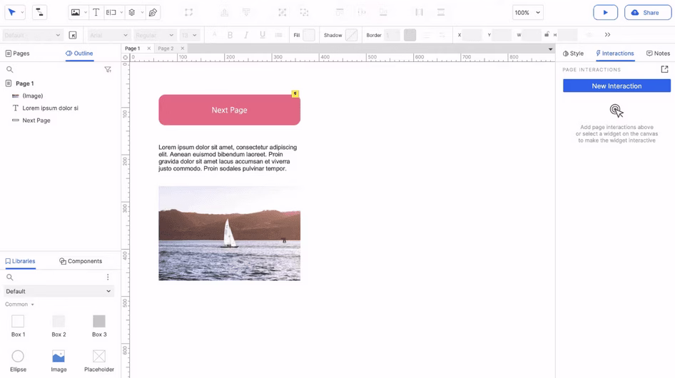 [Visual] Axure Design tool