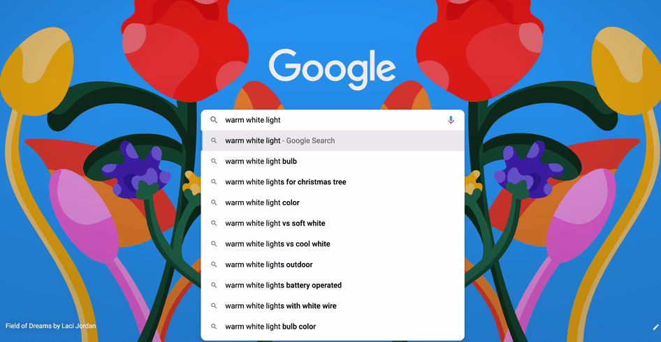 [Visual] Google autosuggest
