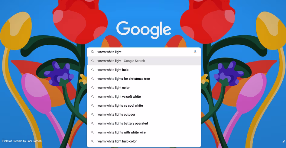 [Visual] Google autosuggest
