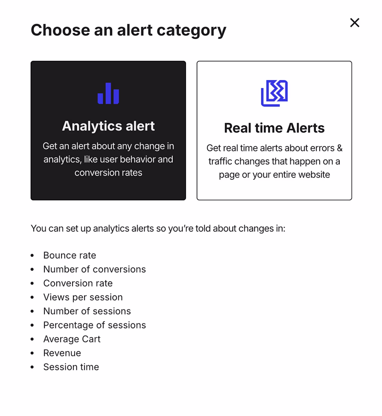 [Visual] Contentsquare AI metrics notifications