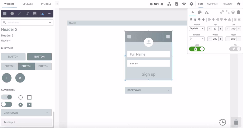[Visual] FluidUI design tool