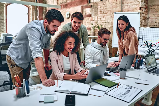 [Visual] Stock group in office