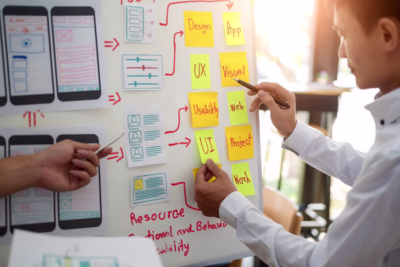 [Visual] Product development Stock photo - charts