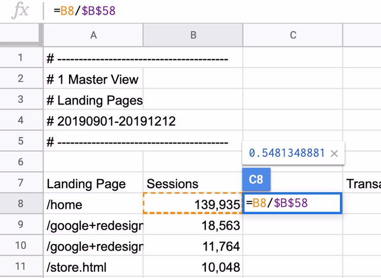 [Visual] PXL percentage