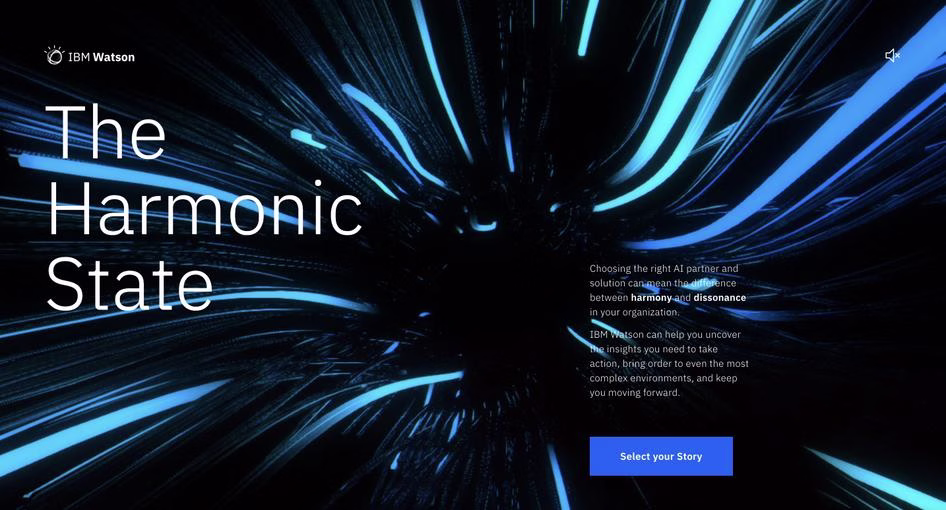 [Visual] IBM hompge
