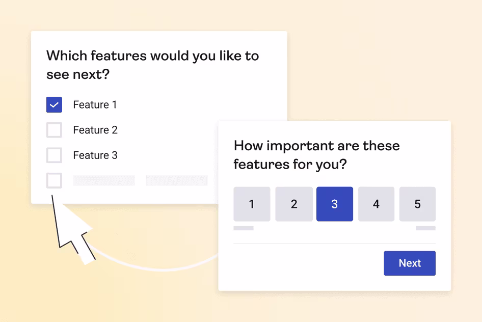 Feature Prioritization Survey template