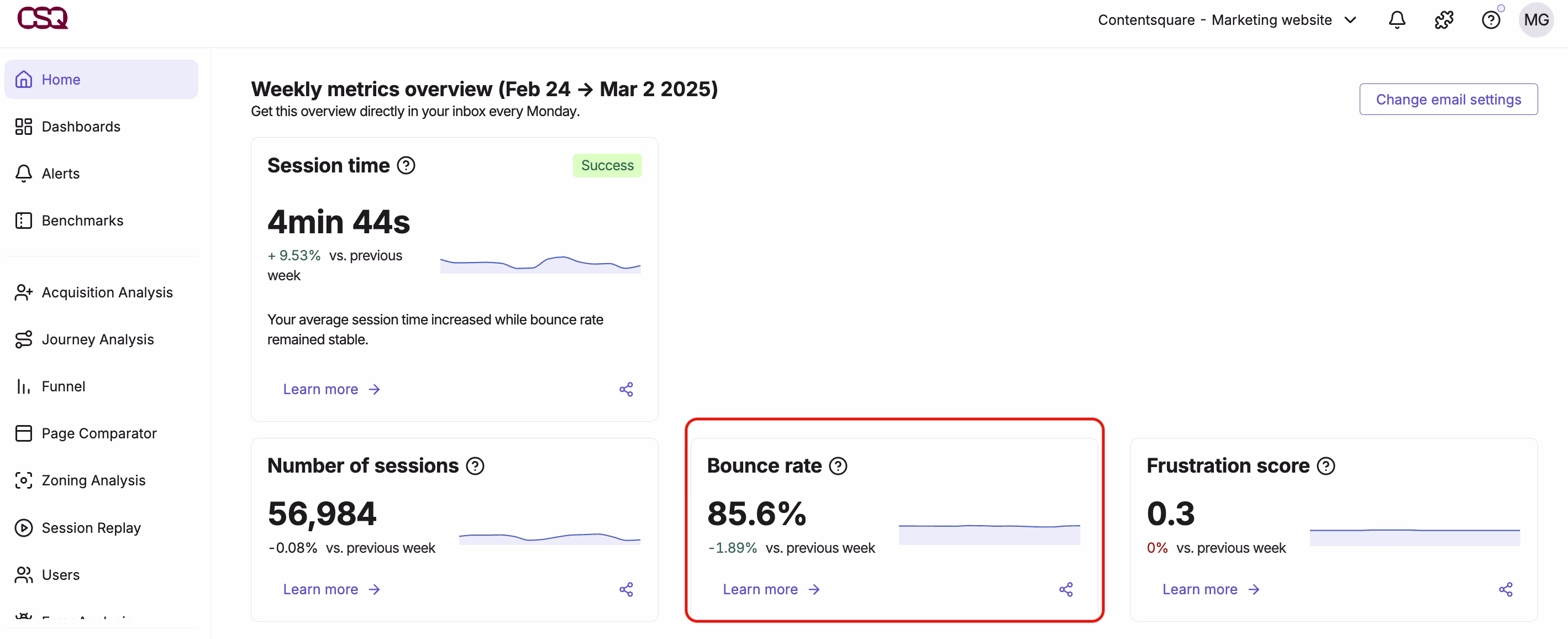 [Visual] Contentsquare bounce rate