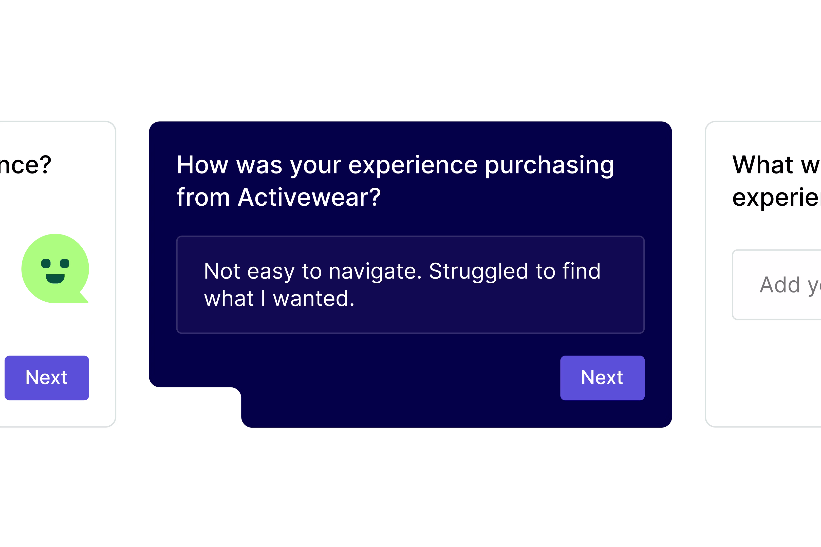 [visual] survey - satisfaction