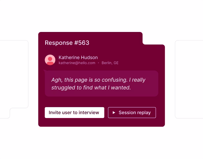 [Visual] Session replay cross-reference
