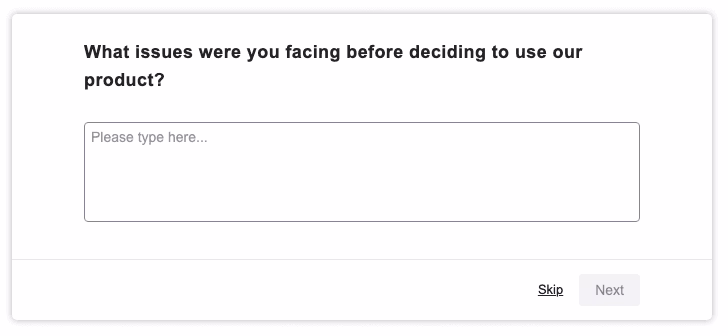 Asset -JTBD-survey