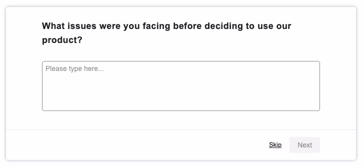 Asset -JTBD-survey