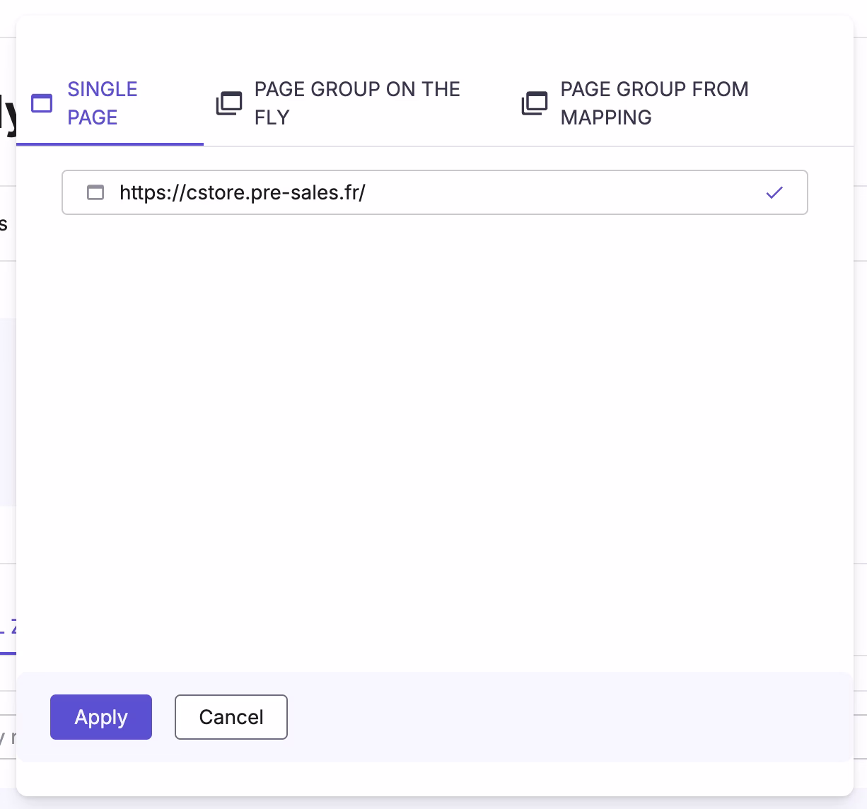 Visual - heatmap pages