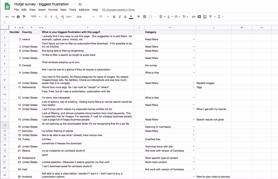 Customer story - TechSmith - Image 2 (Survey responses)