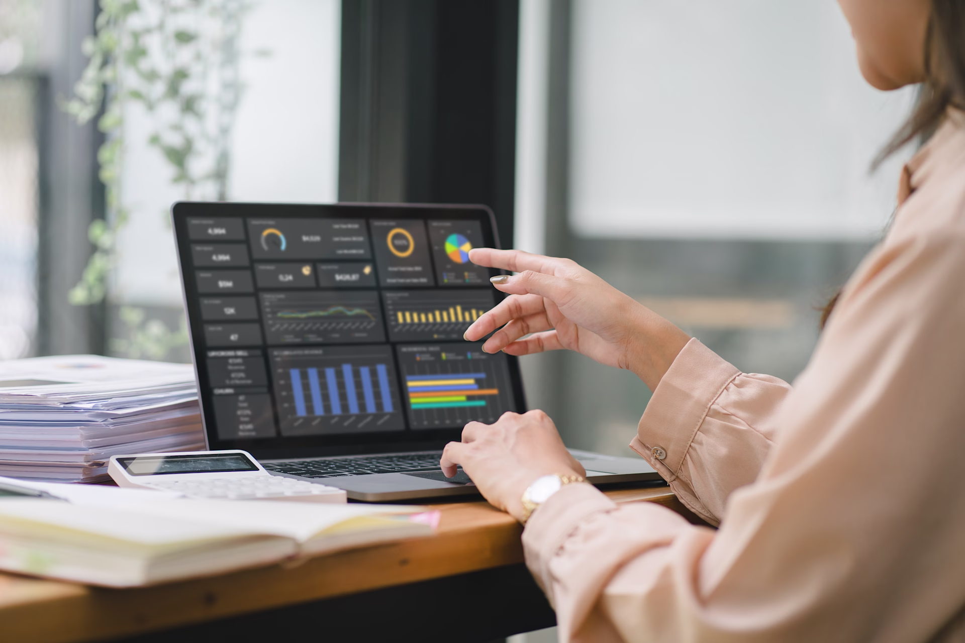 [Visual] AI analytics home - stock