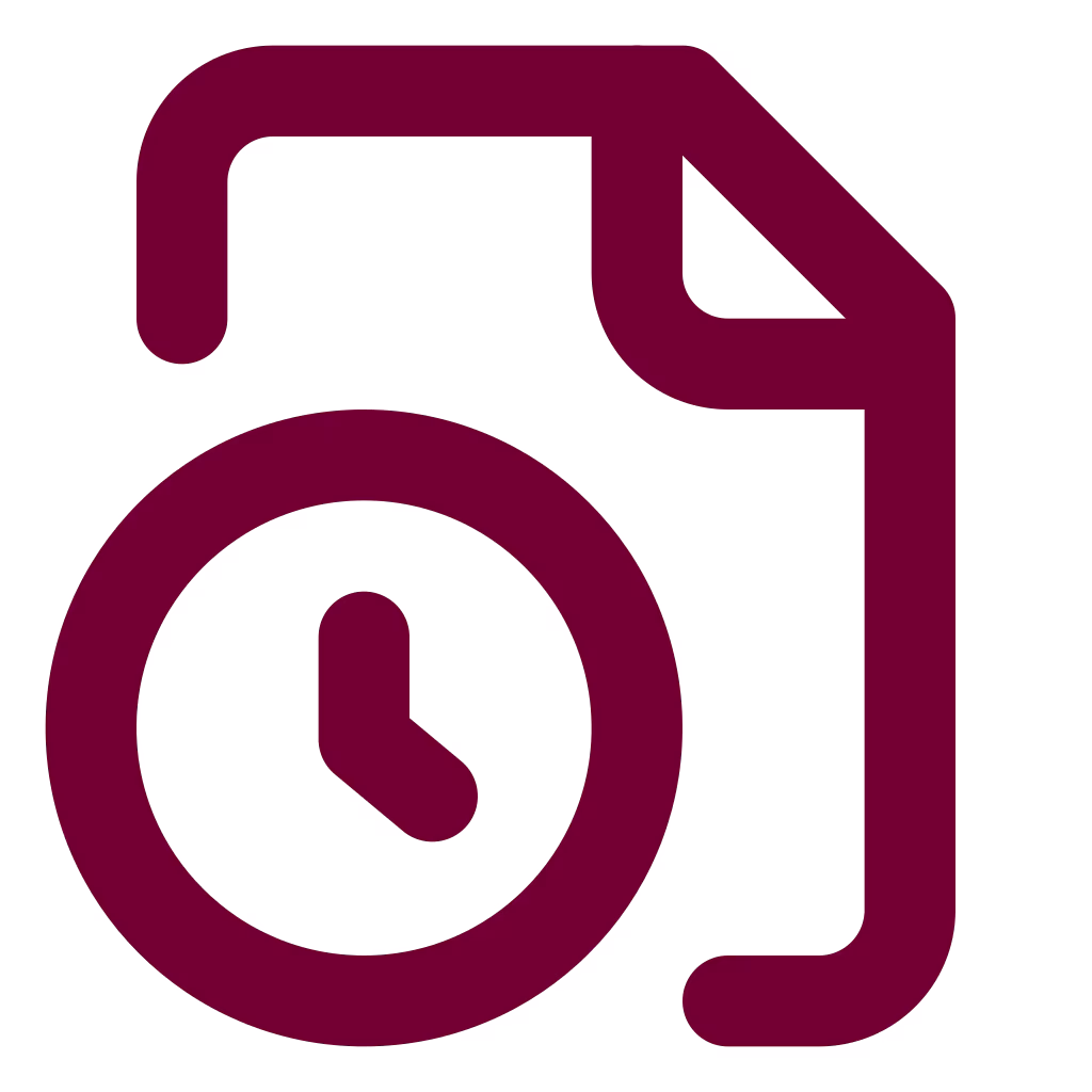 Icon File Chrono Time