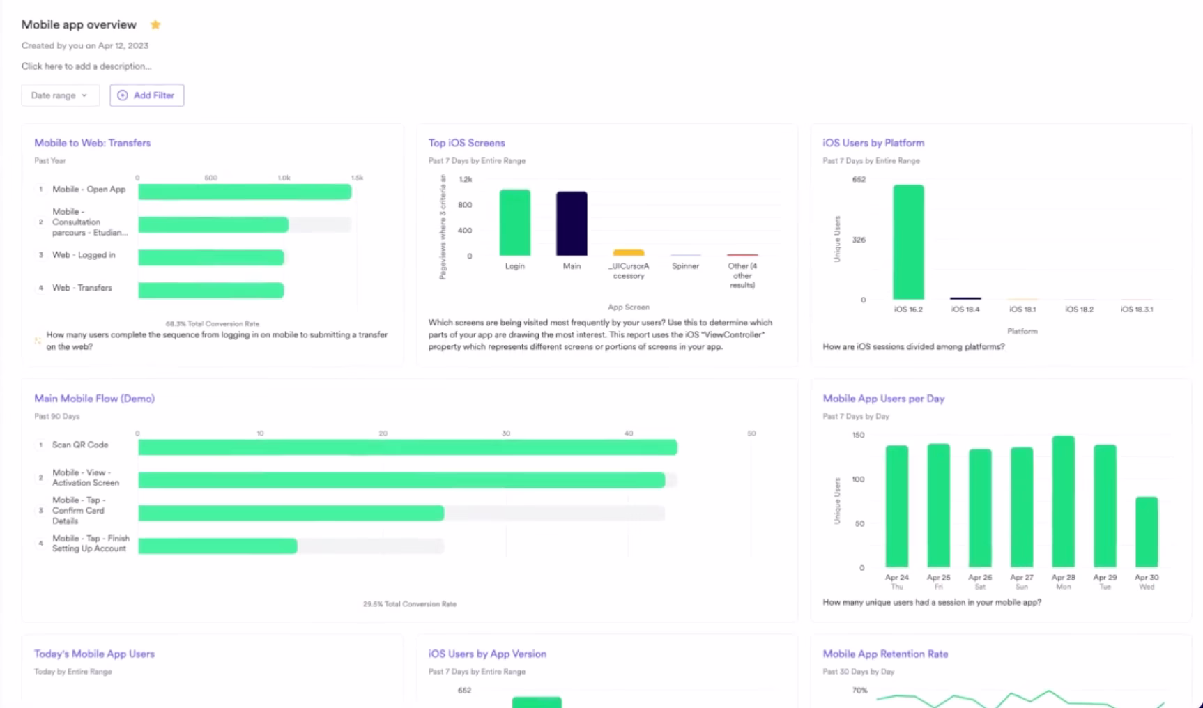 [visual] Mobile app overview