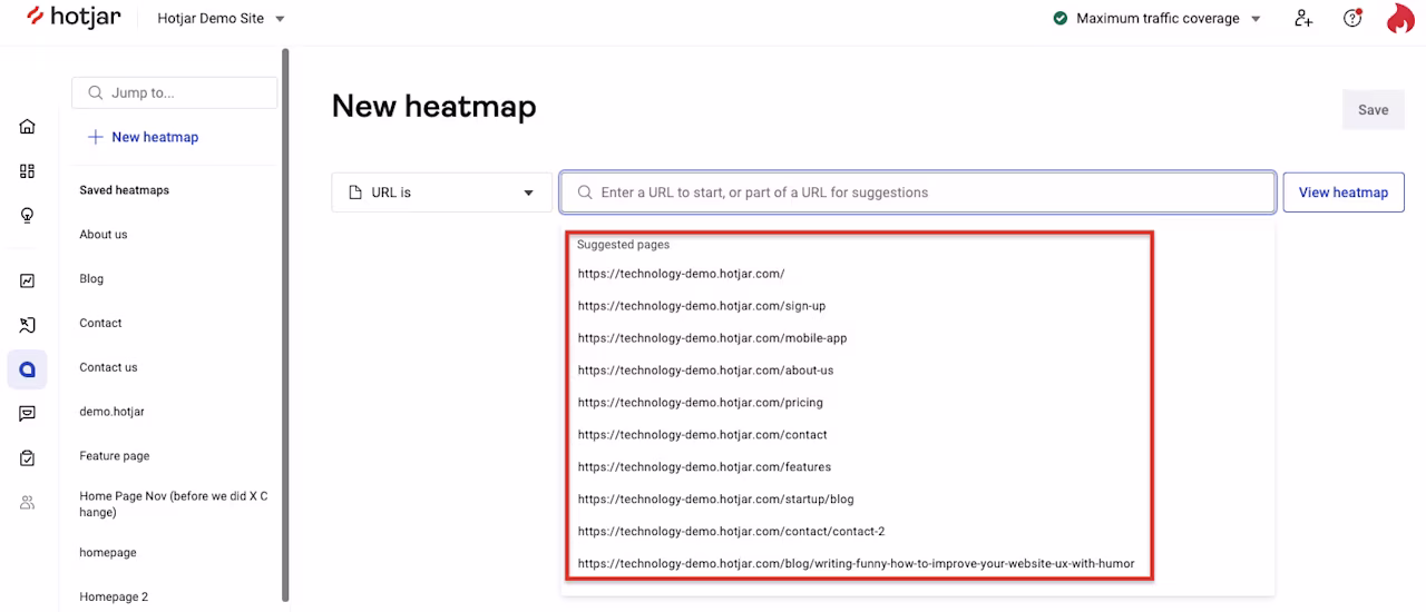 heatmap-suggested-pages