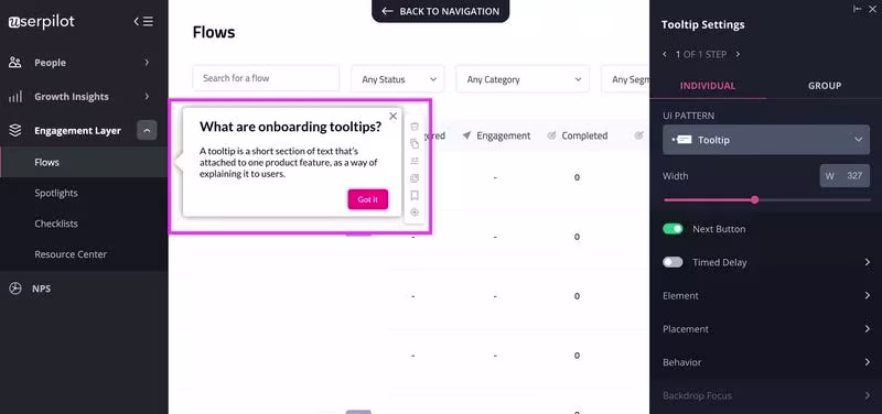 [Visual] Userpilot onboarding flow