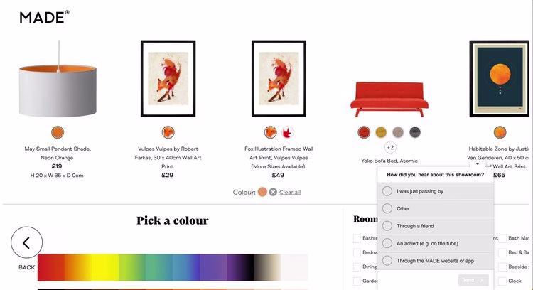 Visual - Survey - made.com