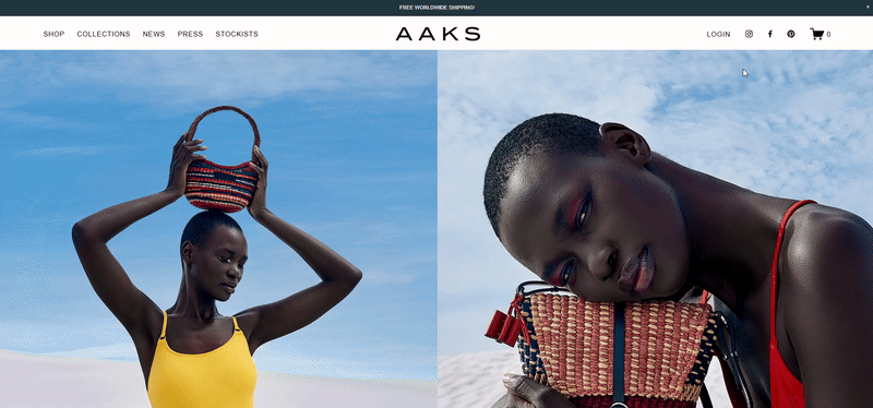 [Visual] AAKS website GIF