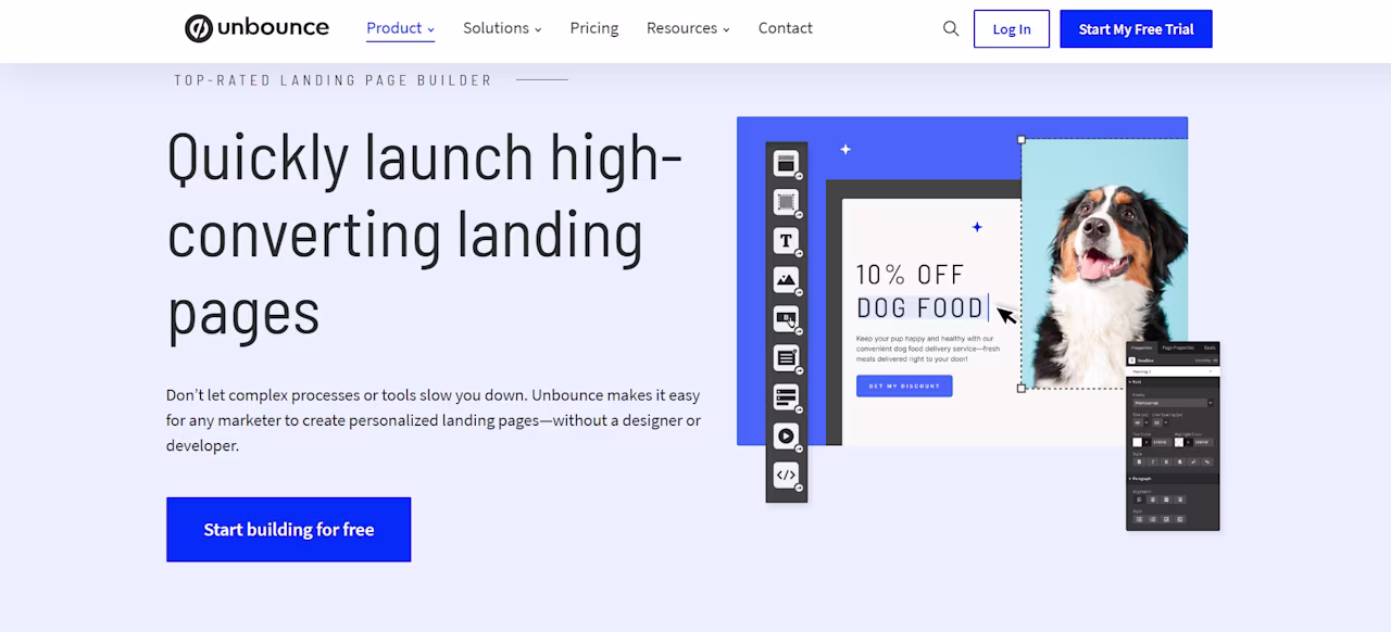 [Visual] Unbounce