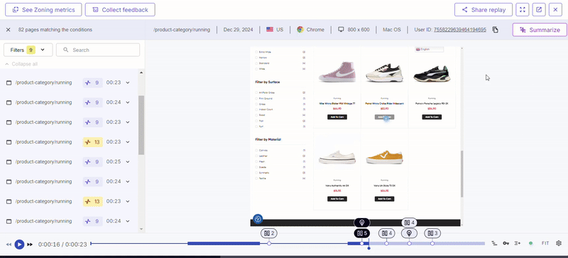 [visual] Contentsquare AI highlights potential issues and errors you need to prioritize when tackling website problems