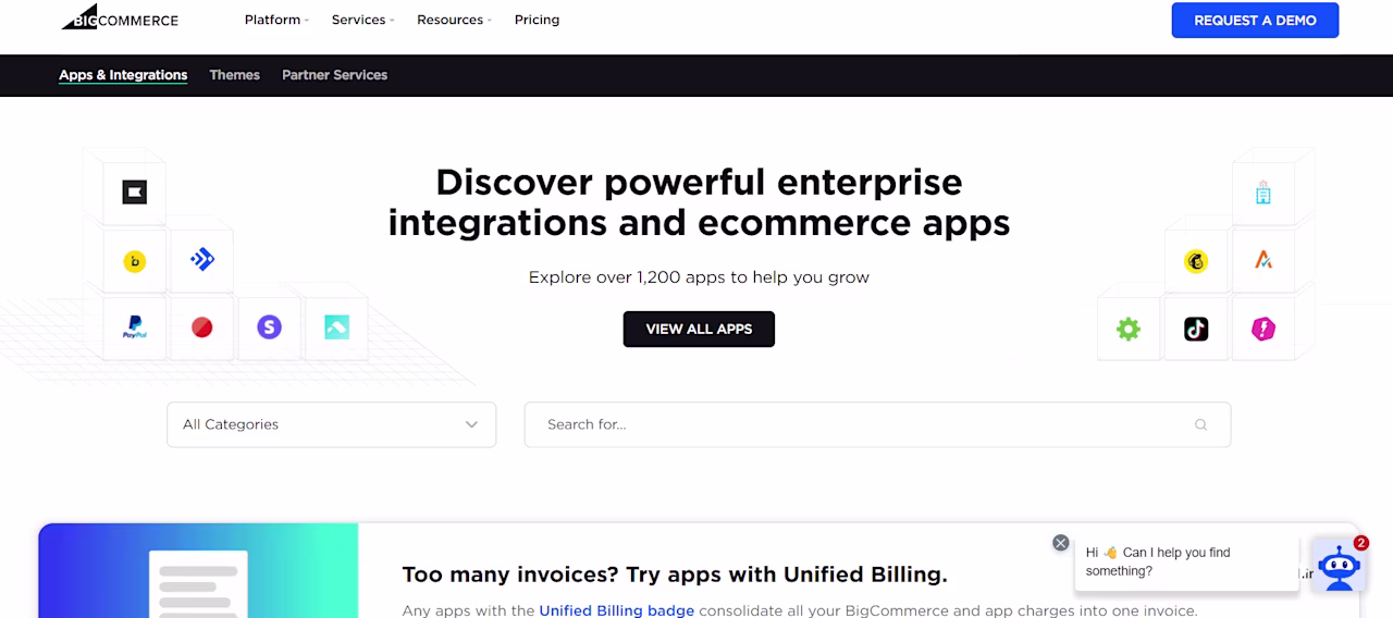 [Visual] Bigcommerce integrations