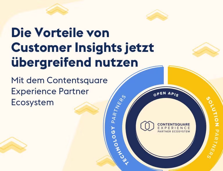 Start des Contentsquare Experience Partner Ecosystem — Cover Image