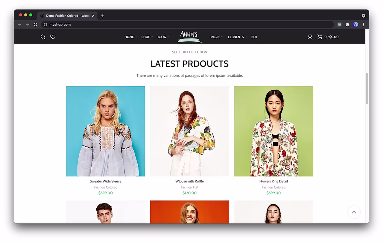 [Visual] Woocommerce