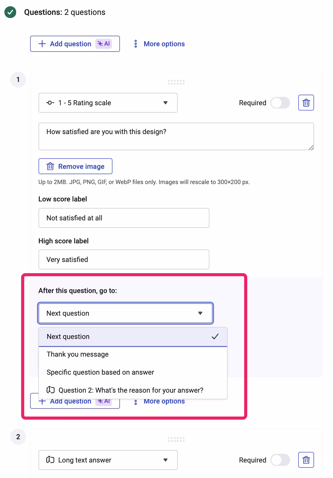 [Visual] Contentsquare survey questions 