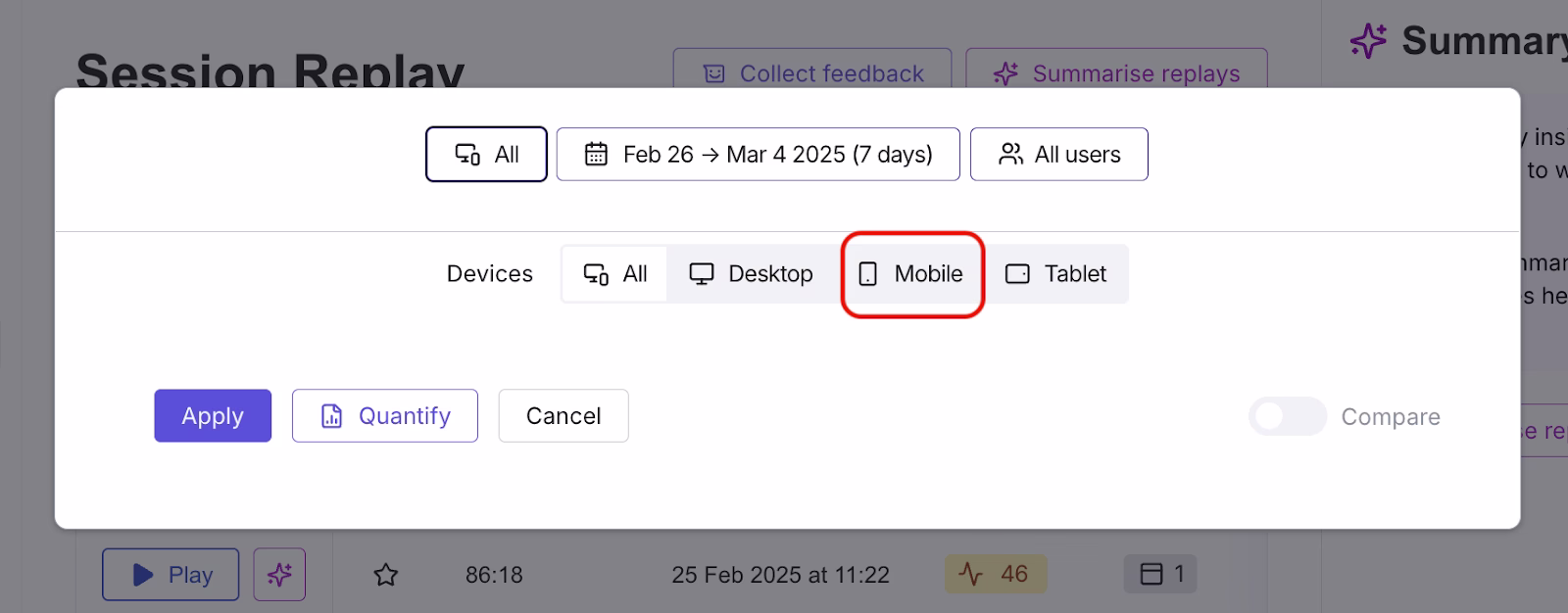 [Visual] Contentsquare lets you understand user behavior across desktop, mobile, and tablet versions of your site 