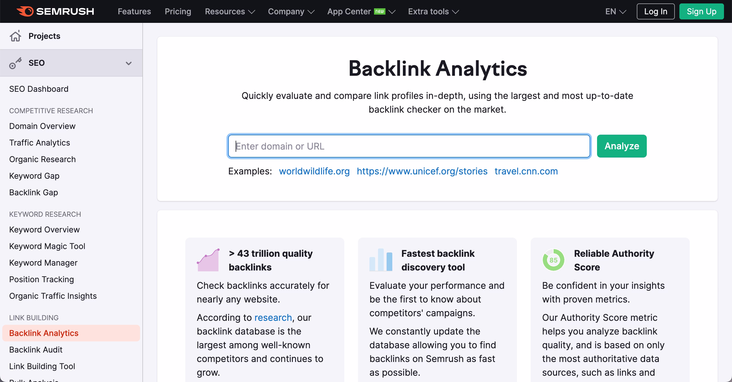 semrush-backlink-analysis