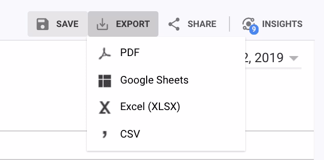 [Visual] GA Import data